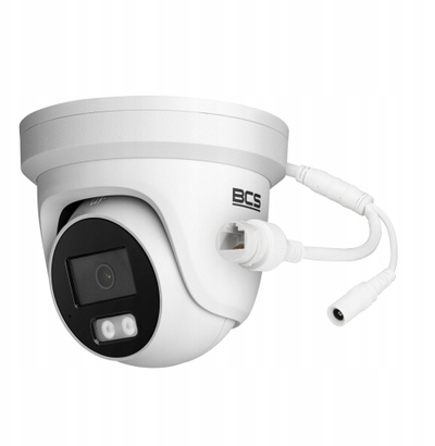 Kamerë IP dome BCS BCS-V-EIP28FSR3-Ai2(2), 8MP 4K, IR 30m, IP67, e bardhë