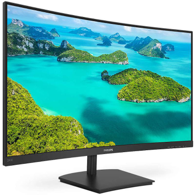 Monitor Philips E-line 241E1SC/00, 24", Full HD, i harkuar