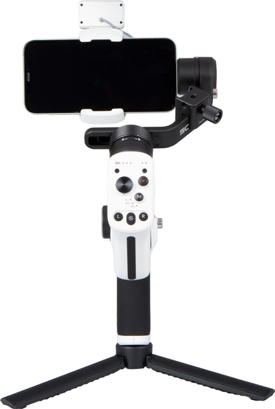 Stabilizator për telefon FeiyuTech SCORP Mini, me 3 akse, me kuti transporti, i zi