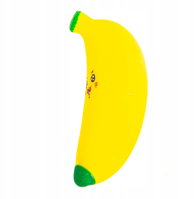 Lodër antistres FOL TOYS Banana 0289K, squishy, 6x13 cm, e verdhë