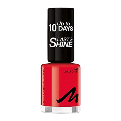 Llak për thonjë Manhattan Up To 10 Days Last & Shine, 600 Girlpower, 8ml
