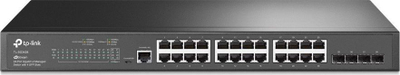 Platformë kontrolli TP-Link TL-SG3428, e zezë