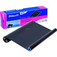 Rrotullë fax Pelikan 2035, thermal transfer, 140 faqe 217mm x 47m, e zezë
