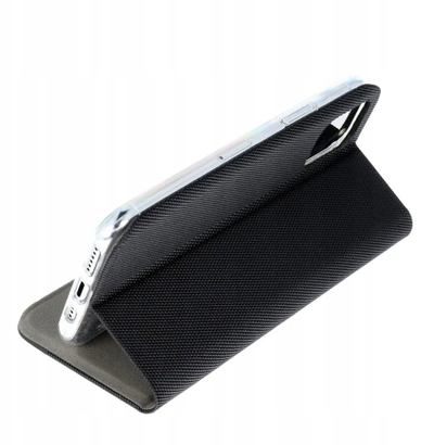 Këllëf libri OEM Sensitive për Samsung Galaxy S25 FE, me magnet, me xhep për karta, i zi