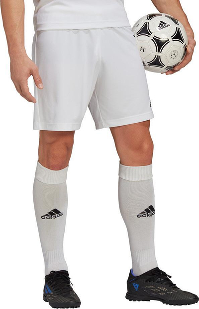 Shorce sportive adidas Entrada 22 M HG6295, për meshkuj, e bardhë
