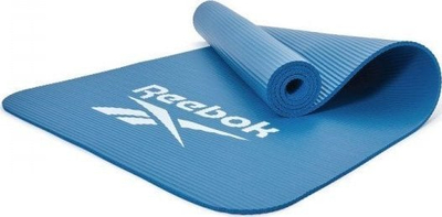 Тепих за фитнес Reebok RAMT-11014BL, NBR, 7 mm, сина