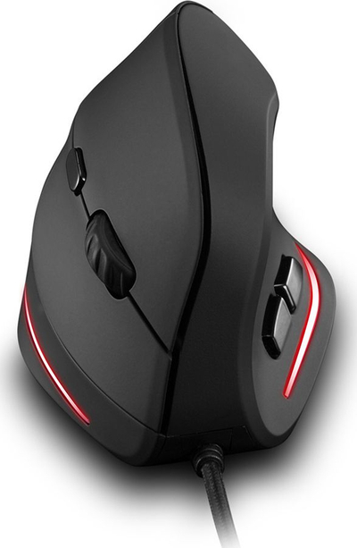 Mouse vertikal Media-Tech Vertic MT1122, optik, 3200 DPI, i zi