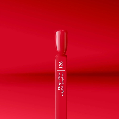 Llak thonjsh gel Silcare Flexy Hybrid 126 Red Currant, 45ml, i kuq
