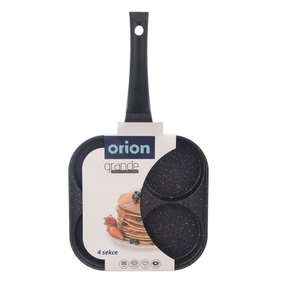 Tigan për vezë Orion Grande, set 4 copë, 22 × 22 cm, gri