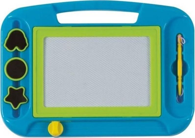 Tabelë magnetike për vizatim Eddy Toys, për kalamaj, me vula, blu