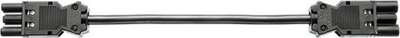 Kabllo rryme Bachmann 375.053, Wieland GST18/3 M në GST18/3 W, 1m, i zi