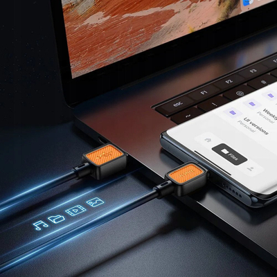 Kabllo USB Hoco X108, USB A në Micro USB, 1 m, 2.4A, e zezë