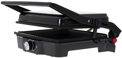 Grill elektrik Camry CR 3053, pllaka Teflon, fuqi e lartë, i zi