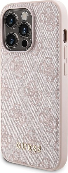 Set aksesorësh Guess GUBPM5P15X4GEMGP për iPhone 15 Pro Max, hardcase 6.7", powerbank 5000mAh, ari