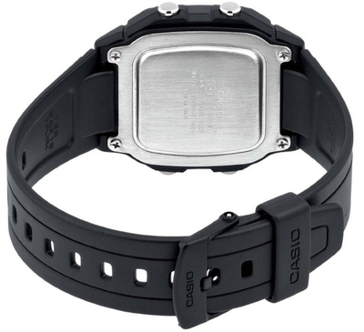 Orë digjitale për meshkuj Casio W 800-1, e zezë