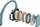Kufje sportive Shokz OpenRun Pro, me bone conduction, 10 orë bateri, blu
