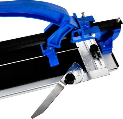 Prerëse pllaka GEKO Tile Cutter 800mm, bazë alumini, profesionale, blu