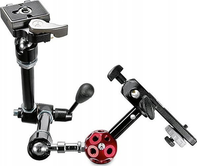 Kit montimi fotografik Manfrotto Dado MSY0580A, 6 shufra, metalik, i kuq