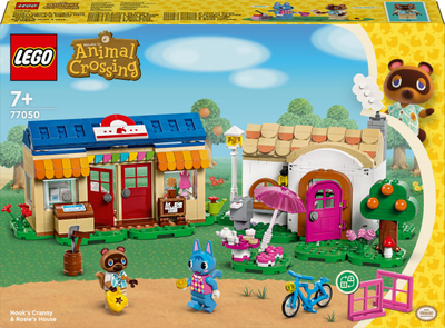 Set LEGO Animal Crossing 77050 Nook's Cranny dhe Shtëpia e Rosie, 7+, shumëngjyrësh