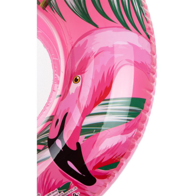 Karrige noti me ajër SunClub Water Lounger, diametër 106 cm, me mbajtëse shpine, rozë