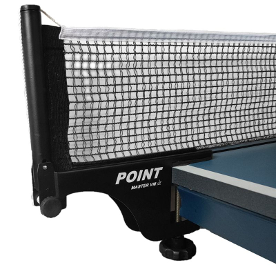 Rrjetë pingpongu Point Master VM, 175 x 15 cm, najllon, e zezë
