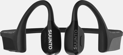 Kufje sportive Suunto Wing, bone conduction, me LED, ngjyrë e zezë