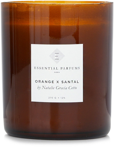 Qirinj aromatik Essential Parfums Orange x Santal, 270g, aromë portokalli dhe druri sandali