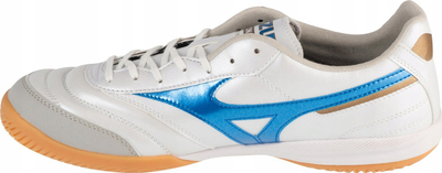 Këpucë futbolli për sallë Mizuno Morelia Sala Pro IN M Q1GA241325, burra, e bardhë