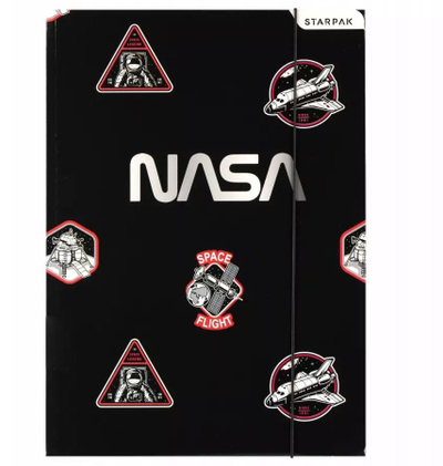 Dosje dokumentesh Starpak NASA, karton, A4, me goma elastike