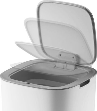 Kosh plehrash EKO Trendy, 30L, me sensor, i bardhë