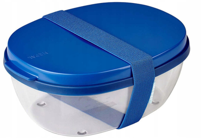 Kuti sallate Mepal Ellipse 107640510100, 1.9L, plastike, blu e gjallë