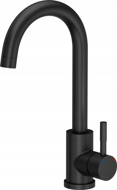 Lavaman kuzhine GraniteQ Quadron Johnny 111, 77x44x18.5 cm, me rubinet Kate dhe dozator, gri Pure Carbon