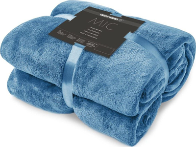 Batanije dekorative DecoKing Mic, 220 x 240 cm, poliester, blu e errët