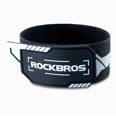 Byzylyk reflektues ROCKBROS, për krah edhe këmbë, për biçikletë, i zi