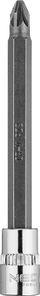 Bit vidhosës Neo PZ2, 1/4", 87mm, i gjatë