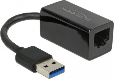 Adapter rrjeti Delock 65903, USB 3.1 Type A, Gigabit LAN 1000 Mbps, i zi