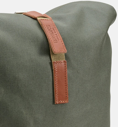 Çantë shpine Brooks Pickwick 12L, xhep laptopi 13", jeshile Sage