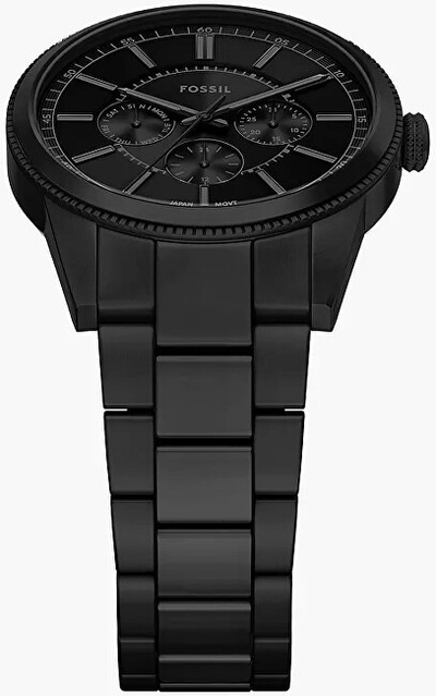 Orë dore për meshkuj Fossil Pearson Multifunction, e zezë