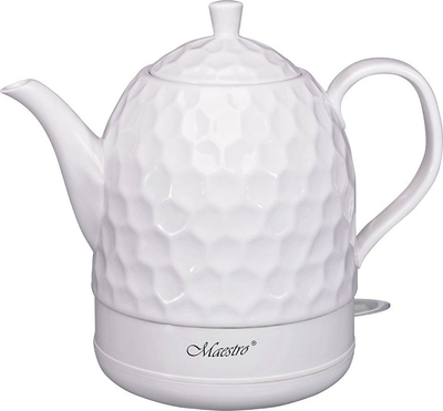Çajnik Maestro MR-072, 1 L, i bardhë