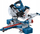 Sharrë prerëse këndore Bosch GCM 18V-216 D Professional BITURBO, 18V, pa bateri, blu