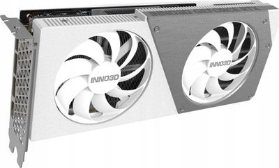 Kartë grafike Inno3D GeForce RTX 4070 SUPER Twin X2 OC, 12GB GDDR6X, e bardhë