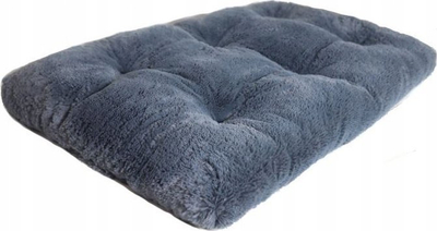 Shtrat për qen MIMIKO Shaggy Bed XXL, 115x75cm, antirrëshqitës, gri grafit