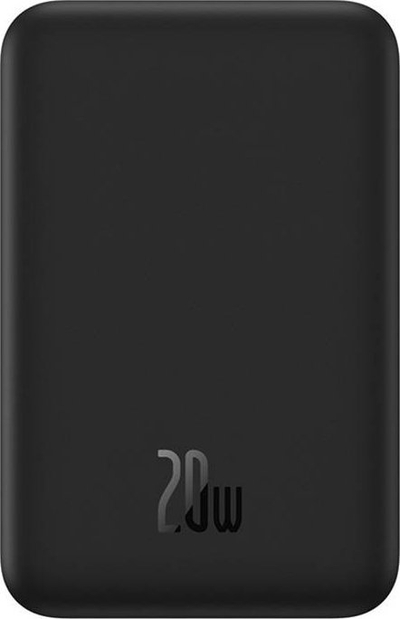 Powerbank Baseus Magnetic Mini, 20000mAh, 20W, ngjyrë e zezë
