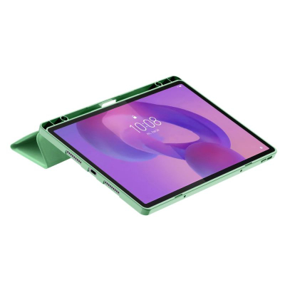 Футрола за таблет Tech-Protect SmartCase Pen, за Lenovo Idea Tab Pro 12.7, функција држач, матча зелена
