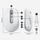 Maus Logitech MX Anywhere 3, Bluetooth, i hirtë