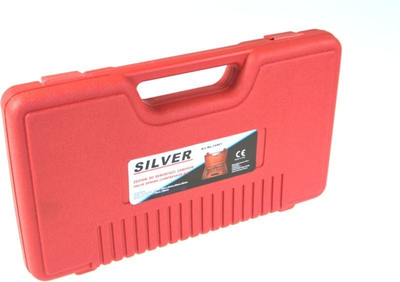 Сет алат Silver 10481, компресор за пружини на вентили, пластичен куфер, црвен