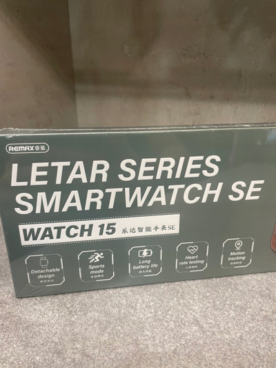 Smartwatch Remax Letar Series SE Watch 15, bateri 230mAh, monitorim rrahje zemre, i zi