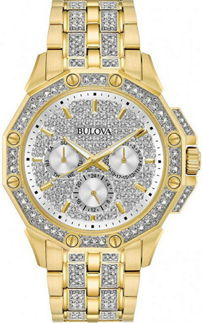 Orë dore Bulova Crystal Octave 98C126