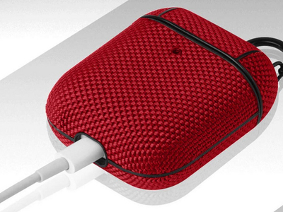 Mbrojtëse Alogy për Apple AirPods, e kuqe 