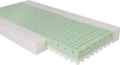 Ортопедски душек Matex Eco Green, 120x60 cm, за бебиња и деца, бел
